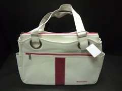 未使用品 BRIDGESTONE ブリヂストン TOUR STAGE レディース ボストンバッグ ホワイト×ピンク BBTV23