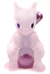 【中古】食玩 トレーディングフィギュア ポケモンキッズ ミュウツー 限定クリアバージョン ポケモンファン 第64号 付録
