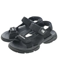BALENCIAGA ブラック サンダル 27.5 - メルカリ