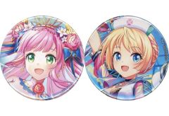 [중고] 배지 핀즈 팜 가틀린 56mm 캔 배지 2개 세트 [MAGIC 복권 퀴즈 RPG 마법사와 검은 고양이 위즈 12th ANNIVERSARY 복권] D-2상