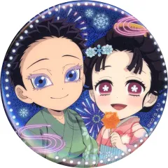 【中古】バッジ・ピンズ 狛治＆恋雪 57mmホログラム缶バッジ 「鬼滅の刃 花火大会2025 ufotable WEBSHOPくじ 狛治と恋雪」 C賞