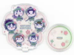 【中古】アクリルスタンド・アクリルパネル 六年生集合 もちぴこアクリルスタンド 「フリューくじ 忍たま乱太郎 ふんわり桜もちぴこの段」 もちぴこアクリルスタンド賞