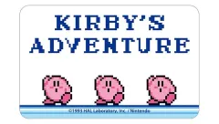 【中古】キャラカード カービィ(横並び) まじかる!クリアカード 「星のカービィ」