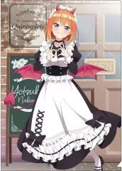 【中古】クリアファイル 中野四葉(小悪魔メイド) A4クリアファイル 「五等分の花嫁∽」