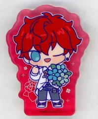 【中古】アクリルスタンド・アクリルパネル 天城一彩 繁花輕語デフォルメアクリルブロック 「あんさんぶるスターズ!!」 中国限定