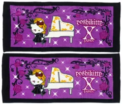 【中古】雑貨 yoshikitty(YOSHIKI)/ピアノ フェイスタオル(2枚組) 「YOSHIKI×ハローキティ」 しまむら限定