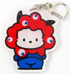 【中古】キーホルダー ポチャッコ(通常カラー/立ち) ミャクミャクなりきりアクリルキーホルダー 「ミャクミャク×サンリオキャラクターズ EXPO2025 大阪・関西万博」