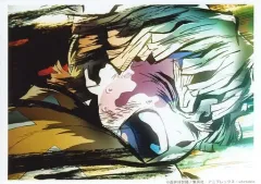 【中古】キャラカード 我妻善逸(アップ/発光) 「鬼滅の刃 遊郭編×ufotable Cafe×マチ★アソビCAFE 場面写ランダムブロマイドくじ 第十話」