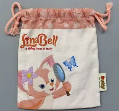 【中古】バッグ リーナベル(虫眼鏡) 巾着 「Duffy and Friends-ダッフィー＆フレンズ-」 東京ディズニーリゾート限定