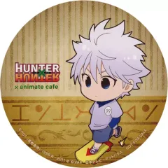 【中古】マグカップ・湯のみ キルア=ゾルディック(ミニ) コースター 「HUNTER×HUNTER×animatecafe ハンター試験編」 メニュー注文特典