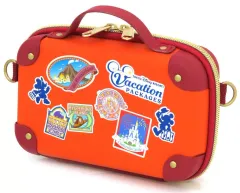 【中古】バッグ ミッキーマウス＆ミニーマウス(オレンジ) ショルダーバッグ 「ディズニー」 東京ディズニーリゾート限定 バケーションパッケージ特典