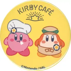 【中古】バッジ・ピンズ カービィ＆ワドルディ 「星のカービィ カービィカフェ2016 カンバッジ」