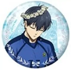 【中古】バッジ・ビンズ 潔世一(等身) 「ブルーロック トレーディングホロ箔押しマット缶バッジ BIRTHDAY FLOWER II ver.」