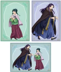 【中古】キャラカード 猫猫＆壬氏(冬の装いver.) 描き下ろし 2Lブロマイド3枚セット ver.B 「薬屋のひとりごと」