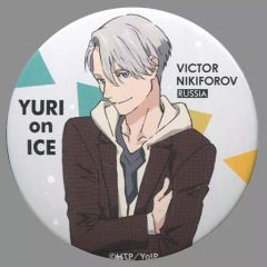 ユーリ!!! on ICE 缶バッジ ヴィクトル - メルカリ
