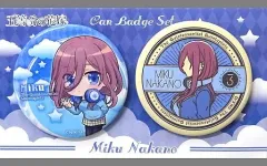 【中古】バッジ・ピンズ 中野三玖 缶バッジセット 「五等分の花嫁」