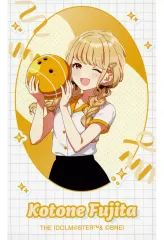 【中古】キャラカード 藤田ことね 「学園アイドルマスター×ROUND1 描き下ろし ボウリングシャツver. トレーディングインスタントカメラ風イラストカード」