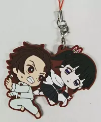 【中古】雑貨 竈門炭治郎＆栗花落カナヲ 「鬼滅の刃 滅!カプセルラバーマスコット10」