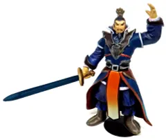 【中古】食玩 トレーディングフィギュア 4.曹操 彩色版 「真・三國無双2 キャラクターフィギュアコレクション」
