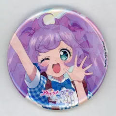 【中古】バッジ・ピンズ 真中らぁら 「アイカツ!×プリパラ THE MOVIE -出会いのキセキ!- × SWEETS PARADISE トレーディングホログラム缶バッジ」