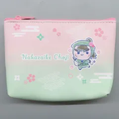 【中古】バッグ 中在家長次 ポーチ 「フリューくじ 忍たま乱太郎 ふんわり桜もちぴこの段」 ポーチ賞