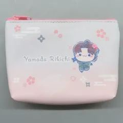 【中古】バッグ 山田利吉 ポーチ 「フリューくじ 忍たま乱太郎 ふんわり桜もちぴこの段」 ポーチ賞