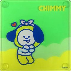 [중고] 머그컵·탕만 CHIMMY(지민) 아크릴 코스터 [BT21 CAFE ~GLEE FREE TIME~]