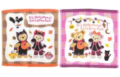 【中古】雑貨 ダッフィー＆シェリーメイ ミニタオル2枚セット 「ディズニー・ハロウィーン2013」 東京ディズニーシー限定