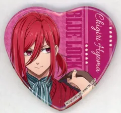 【中古】バッジ・ピンズ 千切豹馬(等身) ハート型缶バッジ 「ブルーロック×東急不動産 BLUE LOCK SCRAMBLE -渋谷制覇-」 スタンプラリー達成ノベルティ 前半