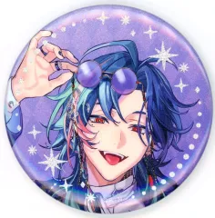 【中古】バッジ・ピンズ 魁星(背景紫/正面) 「バーチャルYouTuber にじさんじ VOLTACTION×3SKM FUSION LIVE IMPACT IMPACT ランダムキラキラ缶バッジ 月組」