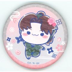 フリューくじ 忍たま乱太郎 ふんわり桜もちぴこの段 缶バッジ 土井半助