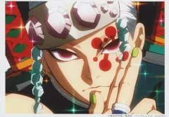 【中古】キャラカード 宇髄天元(指2本立て) 「鬼滅の刃 遊郭編×ufotable Cafe×マチ★アソビCAFE 場面写ランダムブロマイドくじ 第二話」