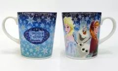 【中古】マグカップ・湯のみ(キャラクター) アナ＆エルサ＆オラフ マグカップ 「アナと雪の女王 アナとエルサのフローズンファンタジー」 東京ディズニーリゾート限定