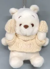 【中古】ぬいぐるみマスコット・ぬいぐるみバッジ プーさん(2021/white pooh) プラッシュキーチェーン 「くまのプーさん」 ディズニーストア限定