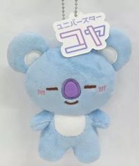 [중고] 봉제인형 마스코트 봉제인형 배지 KOYA(아르엠) 카타카나 플래쉬 키체인 [BT21] 일본 한정