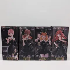 五等分の花嫁　BiCute Dark Figure 4点セット