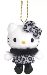 【中古】キーホルダー ハローキティ(アニマル/BK) マスコットコレクション 「サンリオキャラクターズ」
