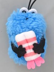 [중고] 봉제인형 마스코트·봉제인형 배지 퍼펫승순(새우) 손가락 인형 마스코트 [수시로×퍼펫승순 제2탄] 대상 음료 주문 특전