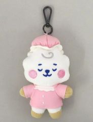 [중고] 봉제인형 마스코트 봉제인형 배지 RJ(진) 잠옷 키링 [BT21]