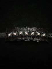 PRY シュウトSculpted Leather Buckle Bracelet - メルカリ