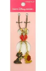 【中古】ストラップ(キャラクター) レディ＆トランプ ペアストラップ 「わんわん物語」 東京ディズニーリゾート限定