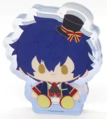 【中古】アクリルスタンド・アクリルパネル 漣ジュン 巡夢デフォルメ厚アクリルブロック 「あんさんぶるスターズ!!」 中国限定