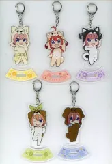 【中古】雑貨 あにまるっこアクリルキーホルダー5種セット 「五等分の花嫁∬」