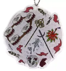 【中古】キーホルダー [単品] 玉壺＆半天狗 ビッグアクリルチャーム 「C102 鬼滅の刃 刀鍛冶の里編 鬼セット」