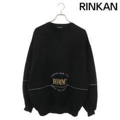 バレンシアガ 17AW 485994 TWK22 HOMME刺繍オーバーサイズスウェット