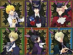 [중고] 종이제품(캐릭터) 전 6종 세트 흑토우 왕국 색지 색이 [이치반 쿠지 츠키우타.~Rabbits Kingdom~] D상