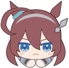 [중고] 잡화 미호노부르본 [말 딸 프리티 더비 Season2 은구 캐릭터 컬렉션]