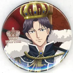 【中古】グッズセット 跡部景吾(等身大/レッド) 描き下ろし ポストカード＆缶バッジセット 「くじメイト 新テニスの王子様 跡部王国建国記念祭2024」 E-1賞