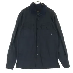 ELEMENT エレメント 長袖 シャツジャケット M ダークグレー系 メンズ 古着