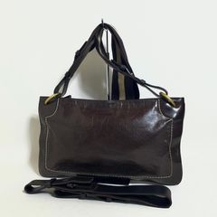 2604-131｜専用｜バリー ショルダーバッグ レザー ブラック - メルカリ